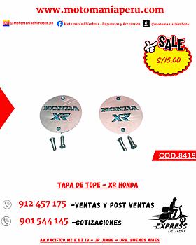TAPA DE TOPE - XR HONDA