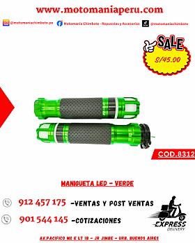 MANIGUETA LED - VERDE