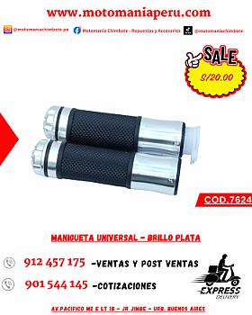 MANIGUETA UNIVERSAL - BRILLO PLATA