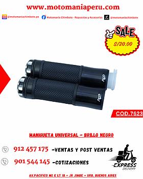 MANIGUETA UNIVERSAL - BRILLO NEGRO
