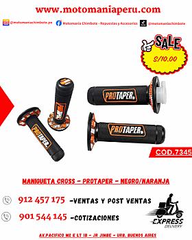 MANIGUETA CROSS - PROTAPER - NEGRO/NARANJA