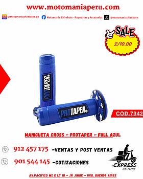 MANIGUETA CROSS - PORTAPER - FULL AZUL