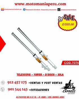 TELESCOPIO - YBR125 - D/DISCO - SOLA