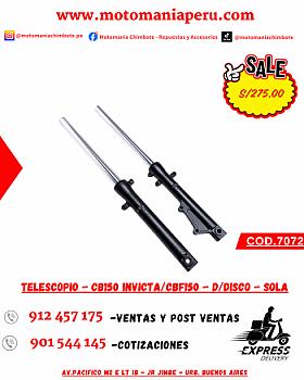 TELESCOPIO - CB150 INVICTA/CBF150 - D/DISCO - SOLA
