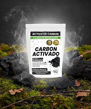HARINA CARBON ACTIVADO X 100 GR