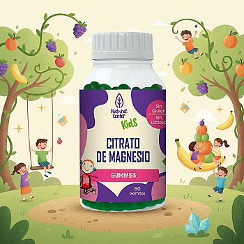GOMITAS CITRATO DE MAGNESIO NIÑOS X 60 UND