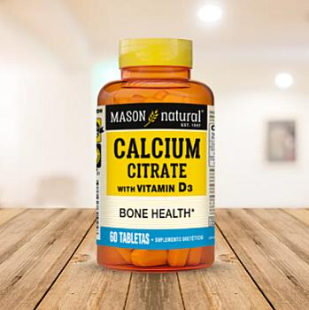 CALCIUM CITRATE WITH VITAMIN D3 X 60 TAB