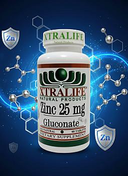 CAP ZINC GLUCONATE 25 MG X 60 TAB