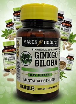 GINKGO BILOBA 60 MG X 60 CAP