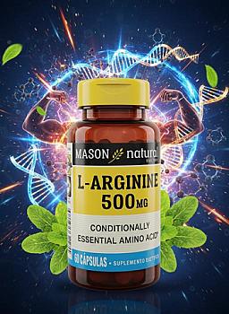 L - ARGININE 500 MG X 60 CAP