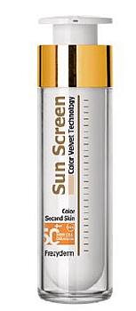 Sun Screen Color Velvet SPF 50+/ Frezyderm  50ML
