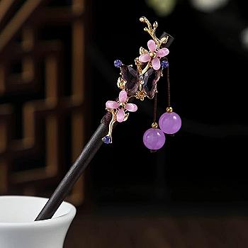 Palillo Chino Negro para el Cabello (5)