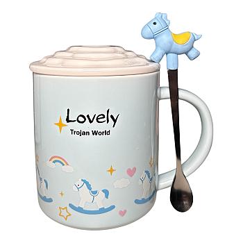 Taza Unicornio Con Cuchara