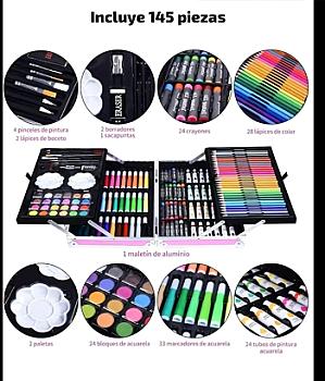 🌈🎨🖌️*SET DE ARTE COMPLETO* 🖌️🎨🌈