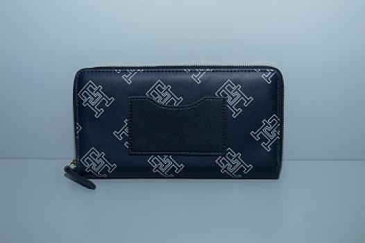 BILLETERA AZUL MONOGRAM TH