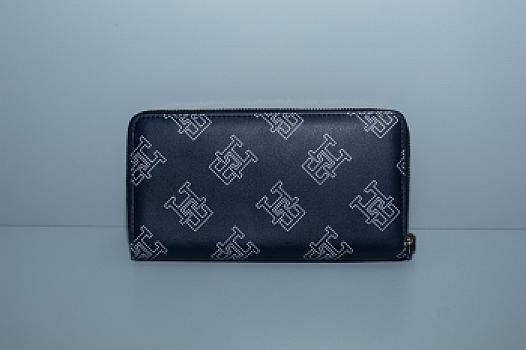 BILLETERA AZUL MONOGRAM TH