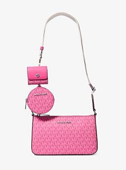 MONEDERO DOBLE FUCSIA