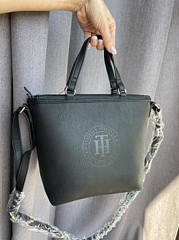 CROSSBODY TOMMY NEGRO DOBLE ASA