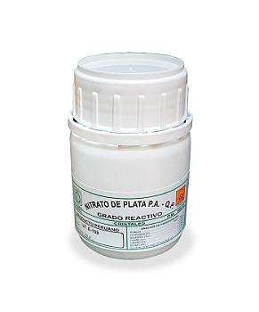 Nitrato de Plata P.A. – Q.P. (frasco x 100gr) DOLARES