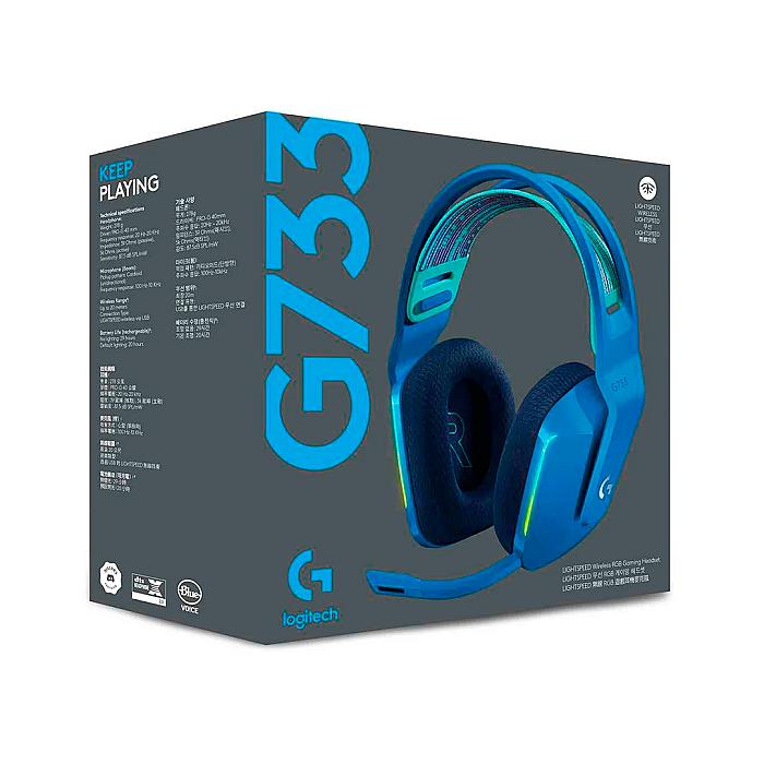Audifono C Microfono Logitech G733 LightSpeed Blue Audifono C Microfono Logitech G733 LightSpeed Blue