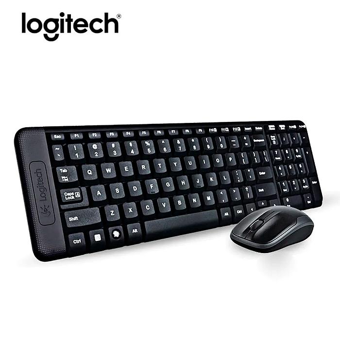 Teclado Logitech + Mouse MK220 Wireless USB SP BLACK 2
