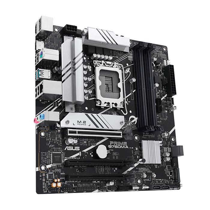Motherboard ASUS PRIME B760M-A-CSM, Chipset Intel B760, LGA1700, Micro ATX Motherboard ASUS PRIME B760M-A-CSM, Chipset Intel B760, LGA1700, Micro ATX