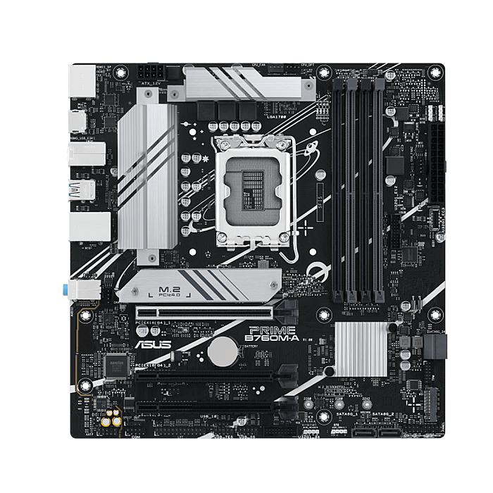 Motherboard ASUS PRIME B760M-A-CSM, Chipset Intel B760, LGA1700, Micro ATX 2 Motherboard ASUS PRIME B760M-A-CSM, Chipset Intel B760, LGA1700, Micro ATX 2