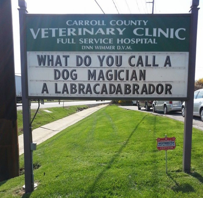 Vet Sign