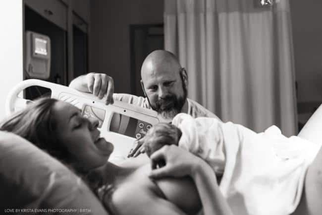dads seeing their newborns