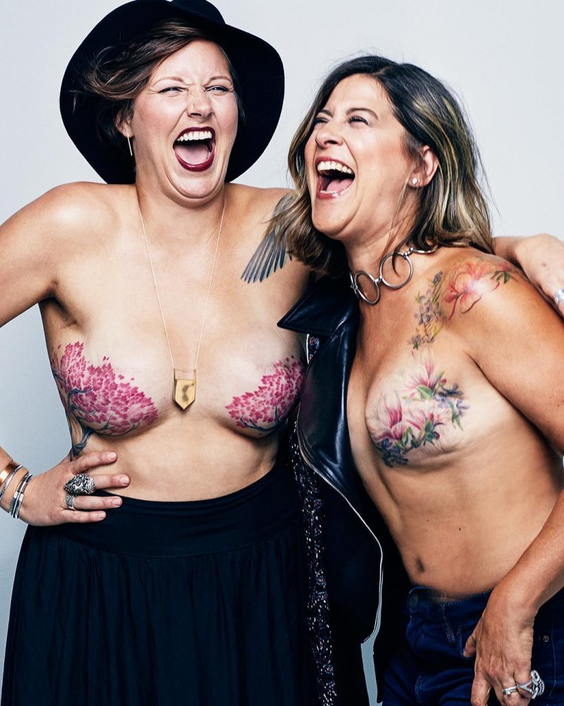 in3 819x1024 - Mulheres que superaram o câncer de mama recebem ensaio de foto inspirador