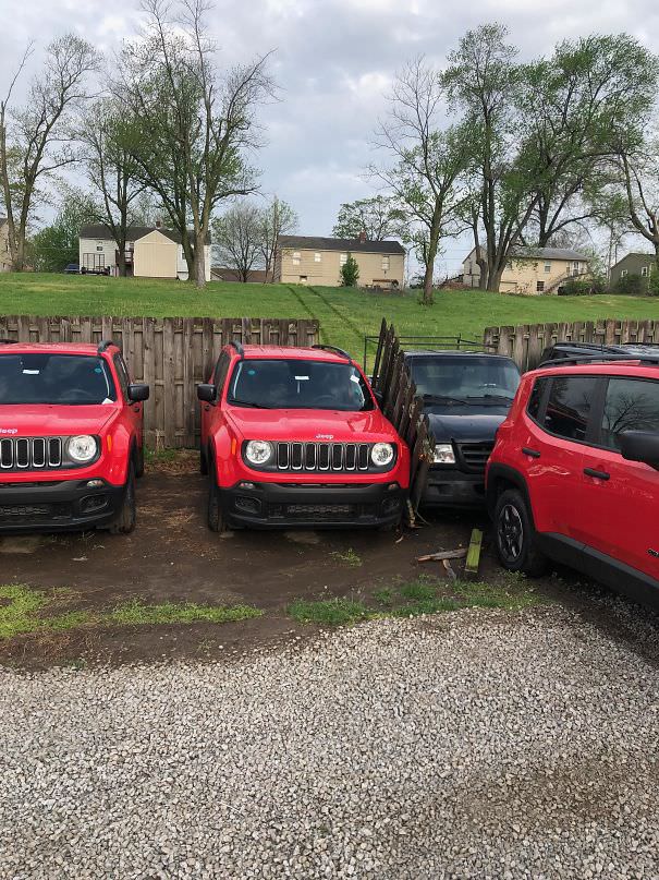  My Buddy Lives Next Door To A Car Dealership And Forgot His Parking Brake