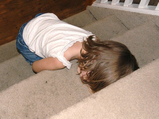 24 Hilarious Photos Proving That Kids Can Literally Sleep Anywhere. #8 Made My Day, LOL!