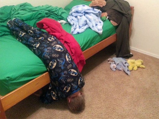 24 Hilarious Photos Proving That Kids Can Literally Sleep Anywhere. #8 Made My Day, LOL!