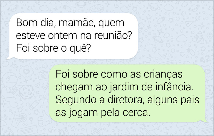 20+ Casos em que a mãe deixou a criança com o pai e nada saiu como o planejado