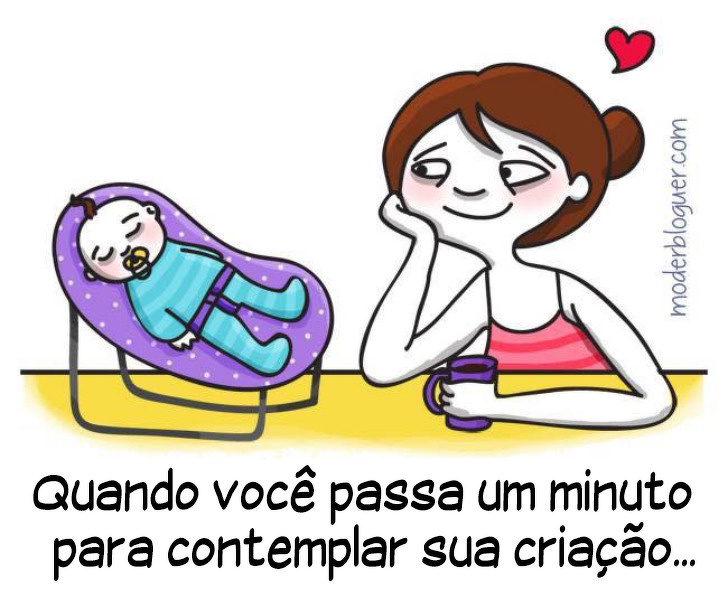 20 Ilustrações de uma mãe que conta como é o lado B de ter filhos