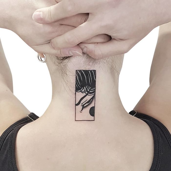 Neck Tattoo