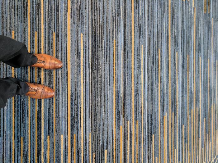 Not A Good Carpet Choice For Stairs If You Ask Me