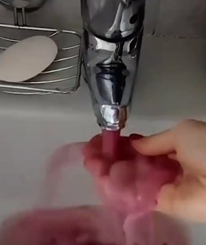 Malfunction causes red wine to flow from faucets in Italy