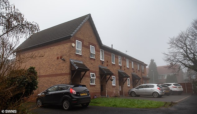 Police and paramedics were called to Sunbeam Way, Birmingham, pictured, on Friday afternoon