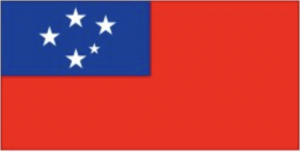 사모아 국기