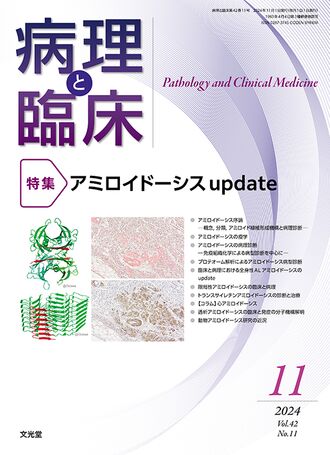 病理と臨床 2024年11月号(42巻11号)- アミロイドーシスupdate 病理と臨床 2024年11月号(42巻11号)- アミロイドーシスupdate