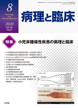 病理と臨床 2020年8月号（38巻8号）- 小児非腫瘍性疾患の病理と臨床