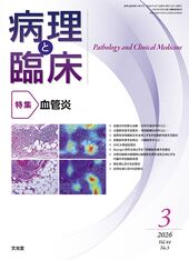 2026年3月号<br>血管炎のカバー写真