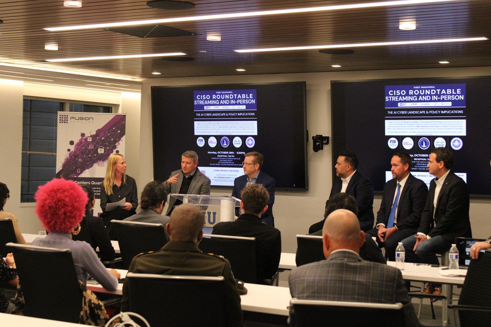 Fusion Cyber, FIU, Baker McKenzie, Student Freedom Initiative, and Cisco Unite to Shape the Future of Cybersecurity in Inaugural CISO Roundtable