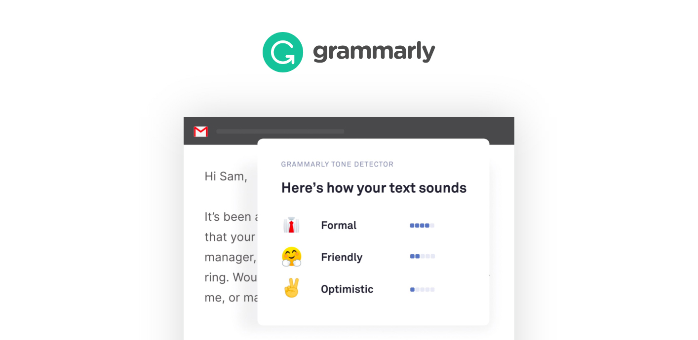 A visual showing the browser extension from Grammarly.