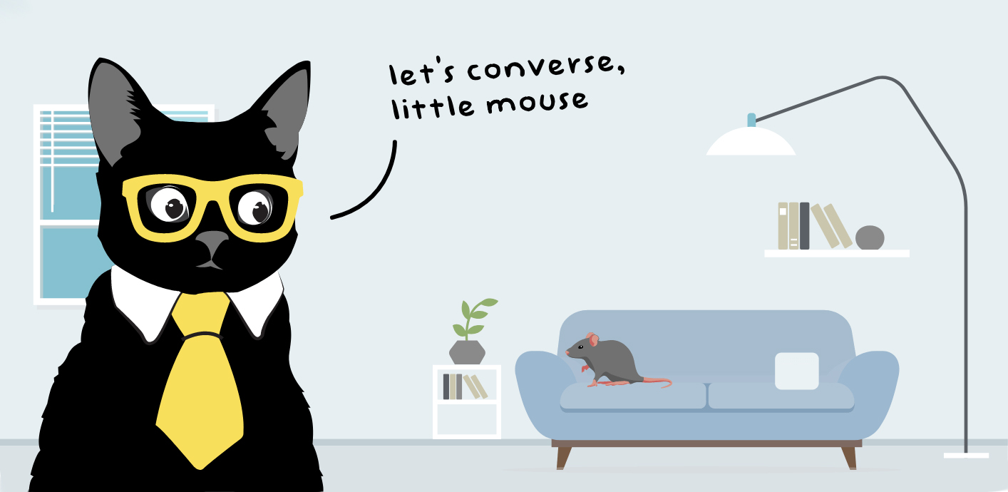 lets converse little mouse
