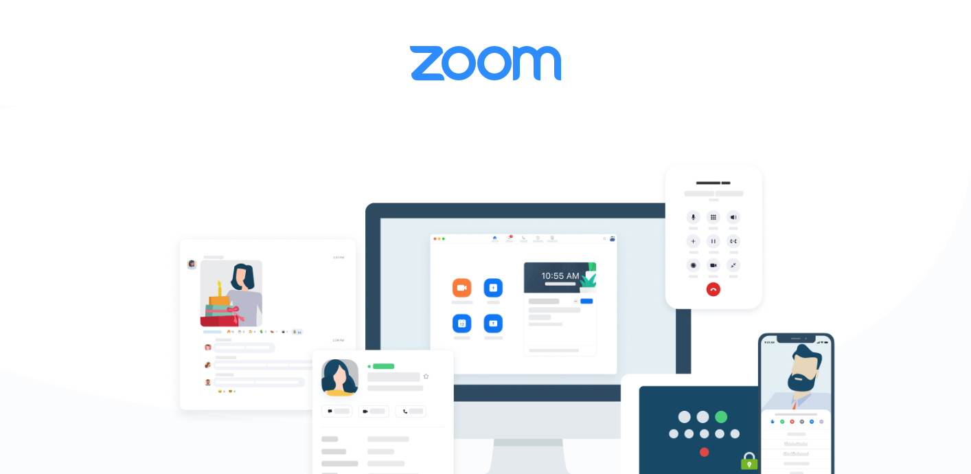 A visual showing the browser extension from Zoom.