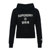 Code Core Sport Crop Box Hood W Mujer Sudadera Lifestyle Superdry