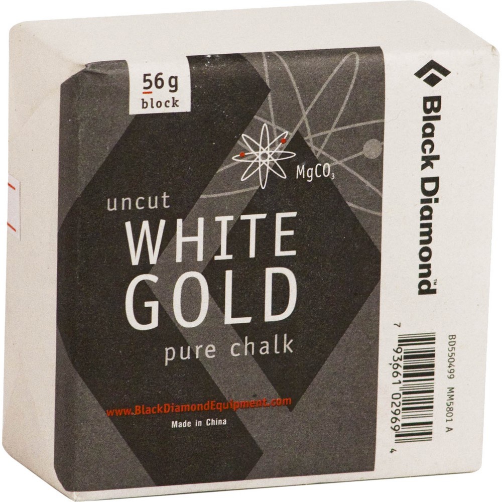 Solid White Gold - Block 56Gr. - Magnesio Escalada Black Diamond