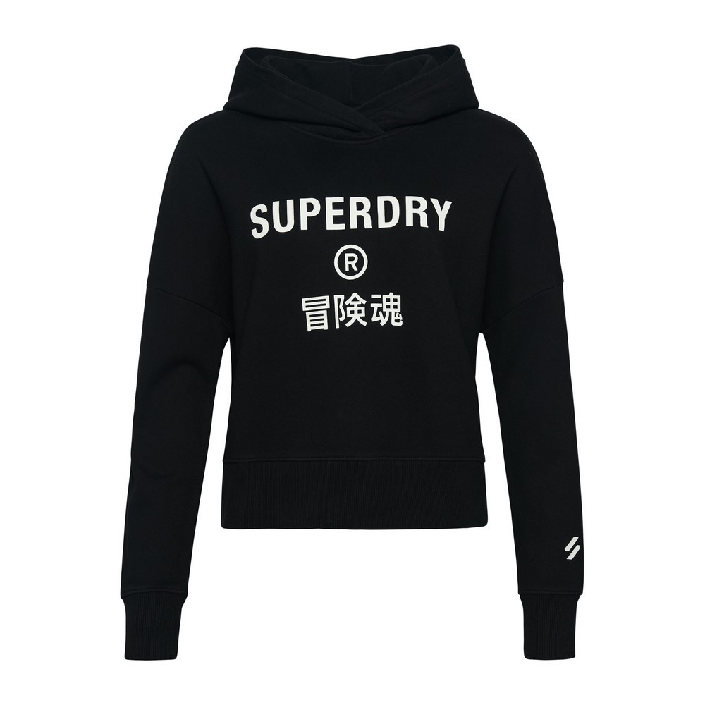 Sudadera con capucha Superdry Code Core Sport Box mujer